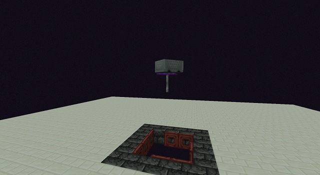 cage of endermite in Minecraft Enderman farm