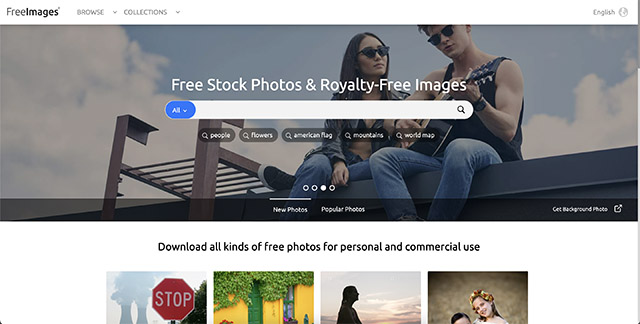 freeimages stock photo website