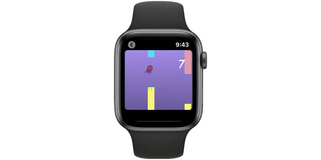 jellyfish tap apple watch game