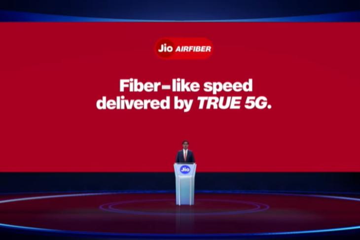 Jio Airfiber 5G Gestartet