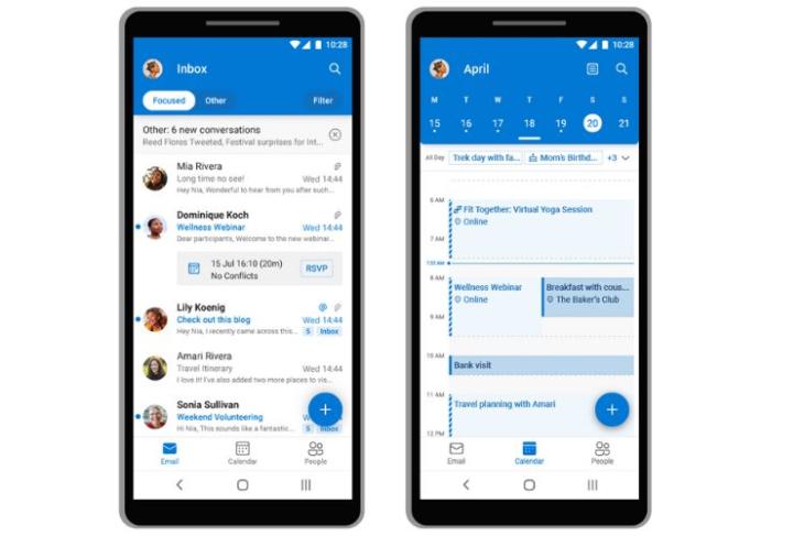 Outlook Lite Android-App