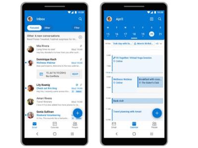 outlook lite android app