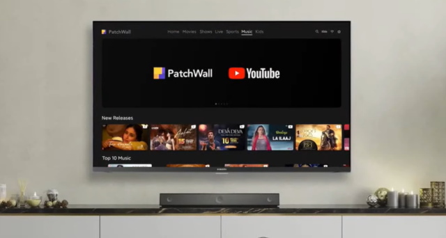 patchwall youtube music integration