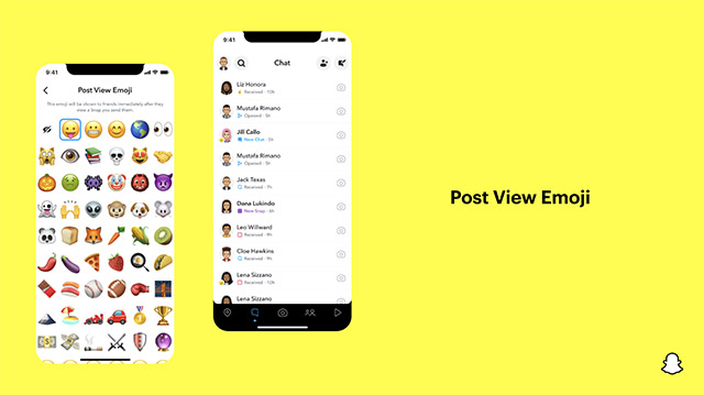 post view emoji