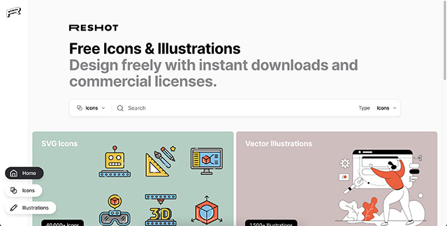 reshot free stock images icons and more website
