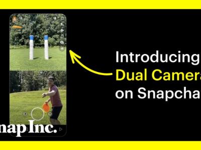 snapchat dual capture introduced