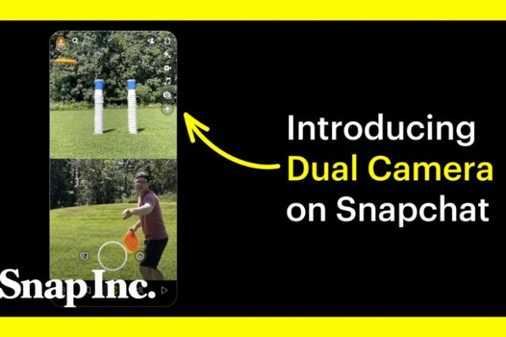 snapchat dual capture introduced