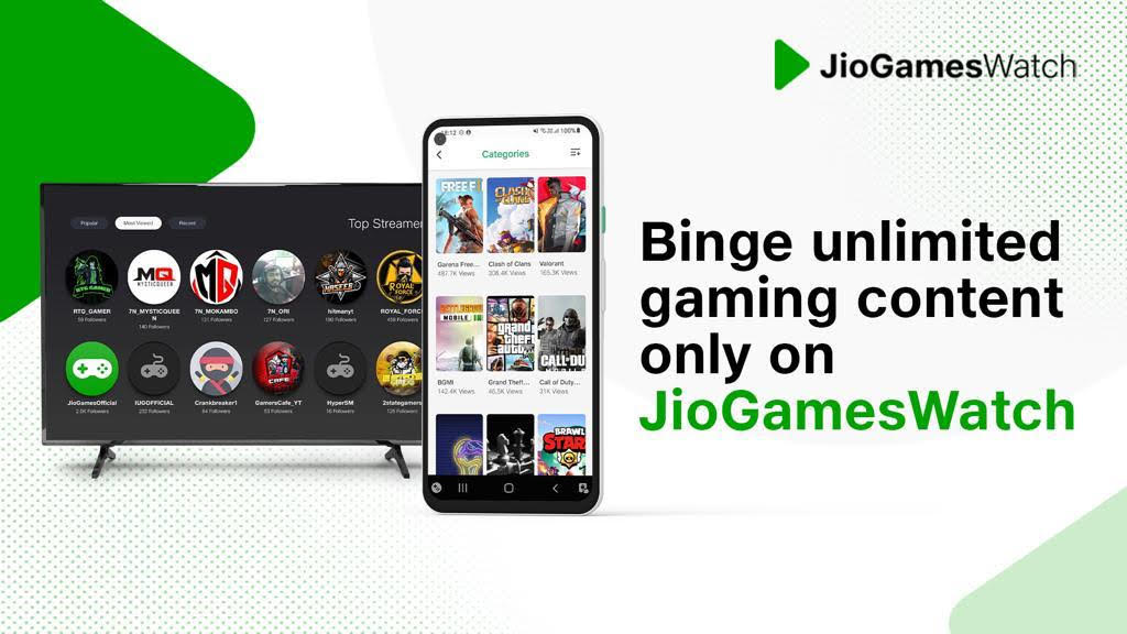 jiogameswatch introduced