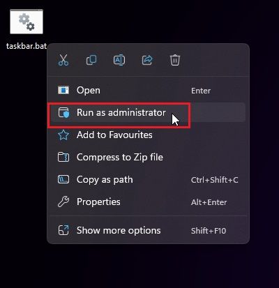 3. Delete Taskbar Icons