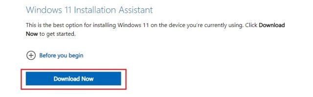 Install Windows 11 2022 Update With Installation Assistant