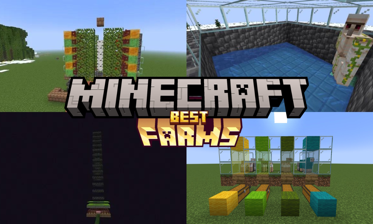 13 Best Minecraft Farms You Must Build in 2024