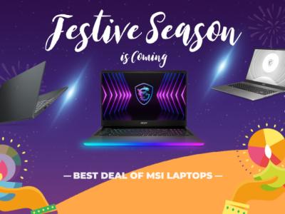 Best MSI Laptop Deals: Upgrade Your Laptop This Diwali Season With MSI