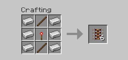 Crafting Recipe of Activator Rail