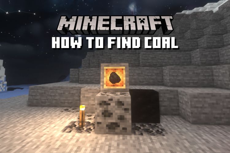 how to get coal in minecraft flat world bedrock