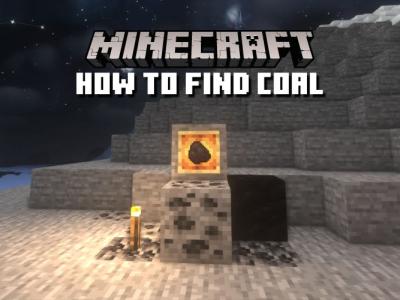 How to Find Coal in Minecraft