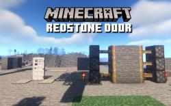 How to Make a Redstone Door in Minecraft