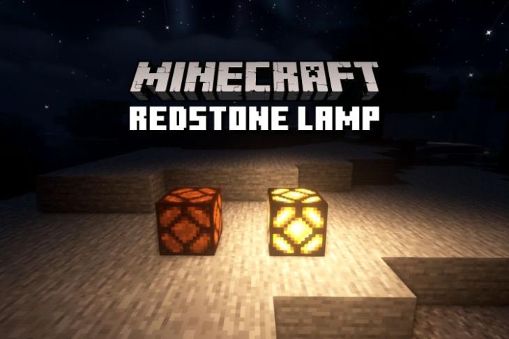 How to Make a Redstone Lamp in Minecraft