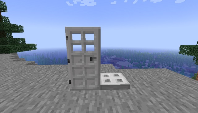 Iron Doors and Trapdoors - Redstone Components in Minecraft