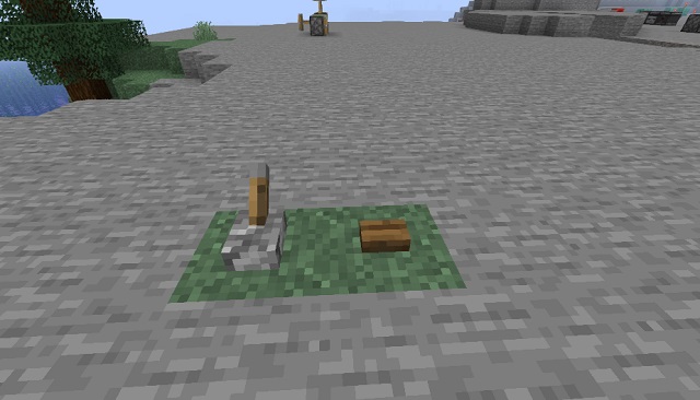 Lever and Button -  Redstone Components in Minecraft