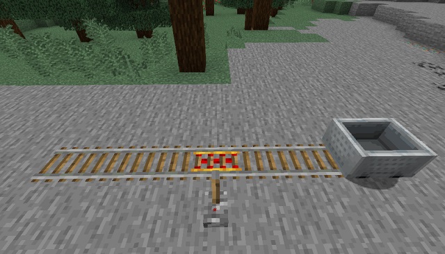 Powered Minecart Rails