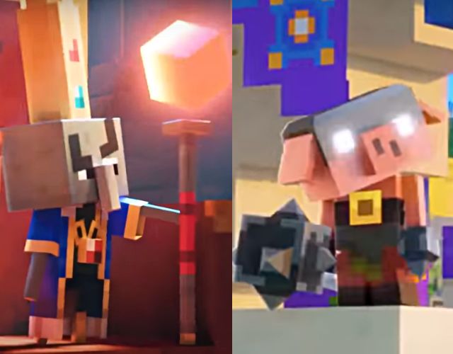 Minecraft Live 2022 gehänselte Mobs