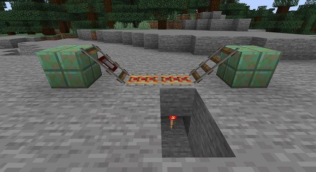 Power the minecart clock