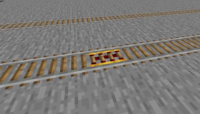 What does different rails do in Minecraft?