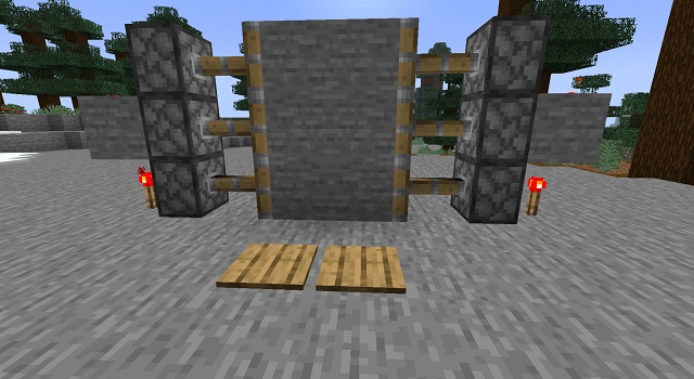 How to Make a Redstone Door in Minecraft [4 Methods]