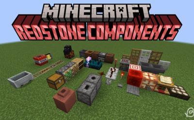 All redstone components in Minecraft