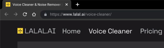 How to Use LALAL.AI Voice Cleaner