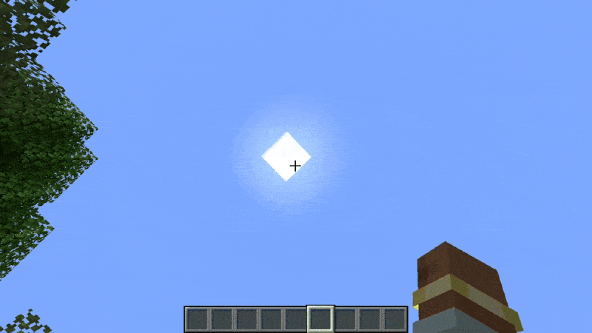 Setting the time to day in Minecraft