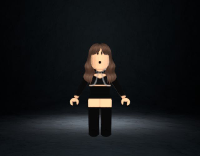 Simple Black Outfit - Best Roblox Slender Outfits