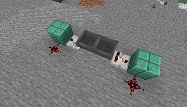 Solid blocks with comparators