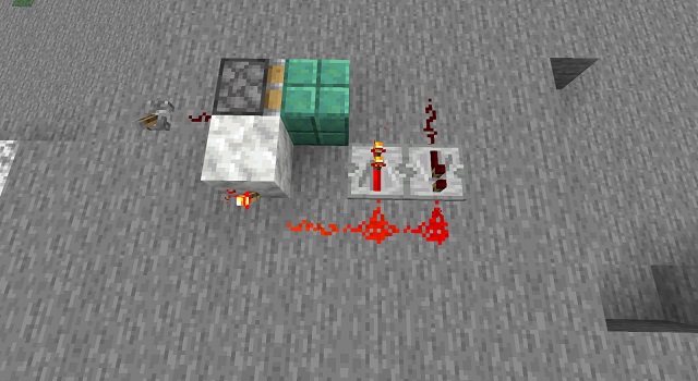 Switchable Redstone Clock in Minecraft