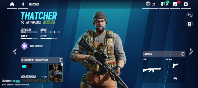 Ubisoft Support - Make sure to claim your Thatcher Operator Set