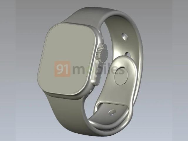 apple watch pro cad render