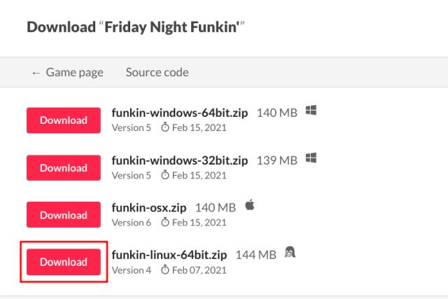 Install Friday Night Funkin' on a Chromebook via Linux