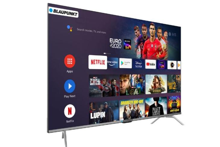 blaupunkt 75inch 4k tv launched in India
