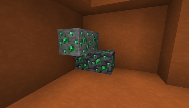emerald ore blocks