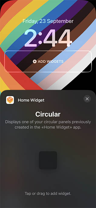 home widget lock screen widget homekit