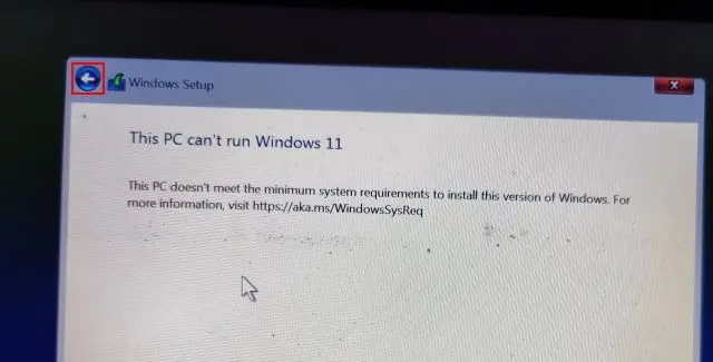 Additional steps to bypass Windows 11 CPU requirement