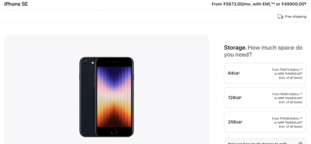 iPhone SE 2022 Gets Price Hike in India After iPhone 14 Launch | Beebom