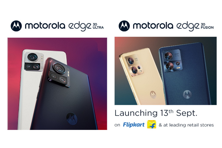 Motorola Edge 30 Ultra, Edge 30 Fusion Will Be Launched in India on September 13