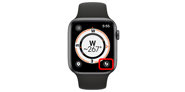 Retracer Les Étapes Bouton Boussole App Watchos 9