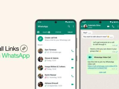 whatsapp call links introduced