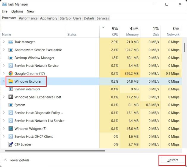 3. Move the Taskbar to the Top or Side on Windows 11