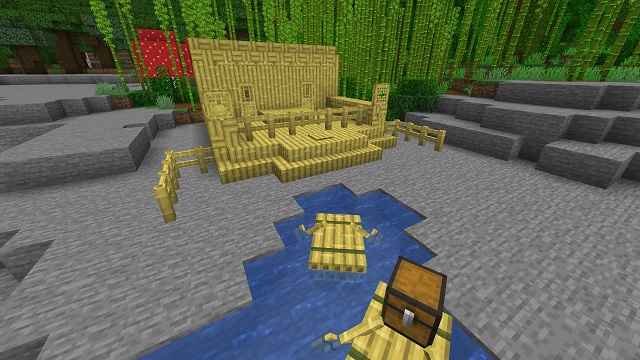 Bamboo Blocks in Minecraft