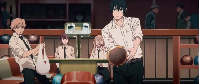 Bowling Scence from Chainsaw Man Opening