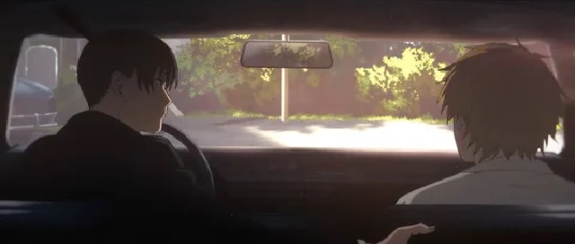CSM Characters in Car in Opening