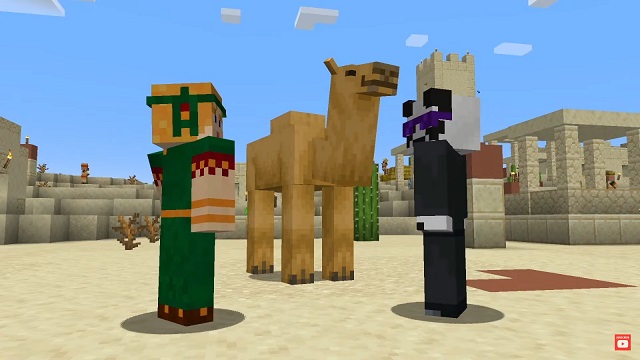 Kamelen komen naar Minecraft